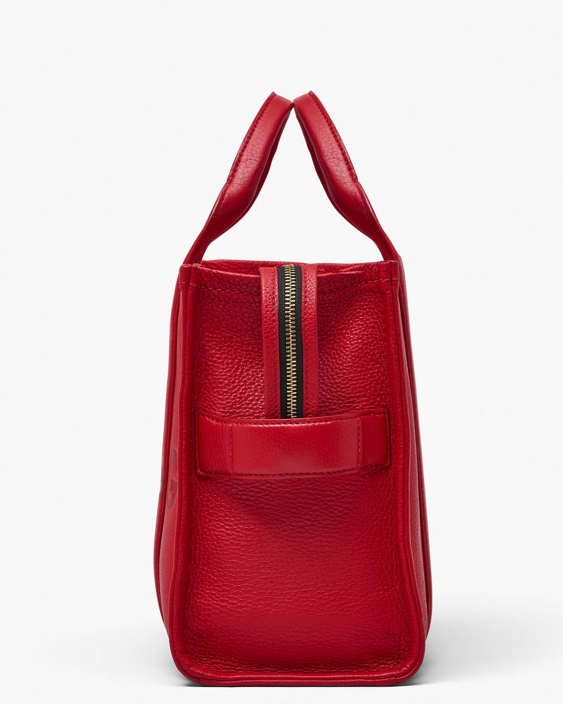 The Leather Medium Tote Bag True Red