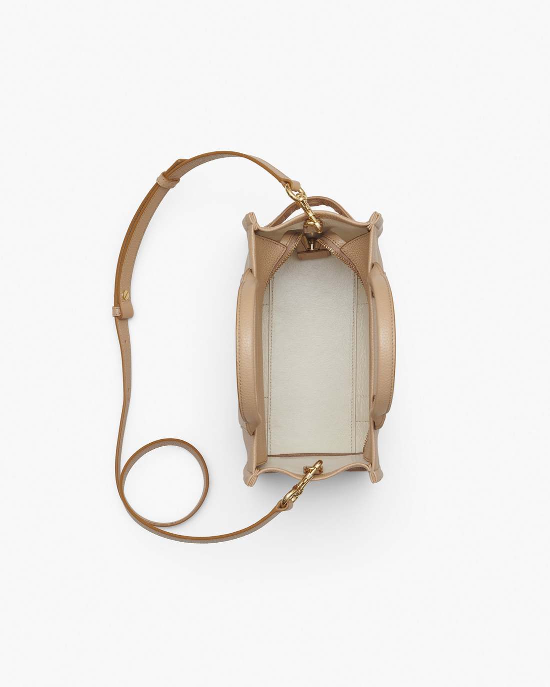 The Leather Small Tote Bag Camel