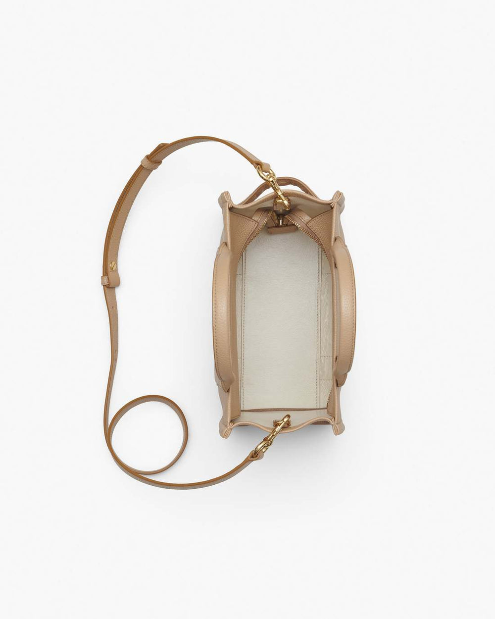 The Leather Small Tote Bag Camel