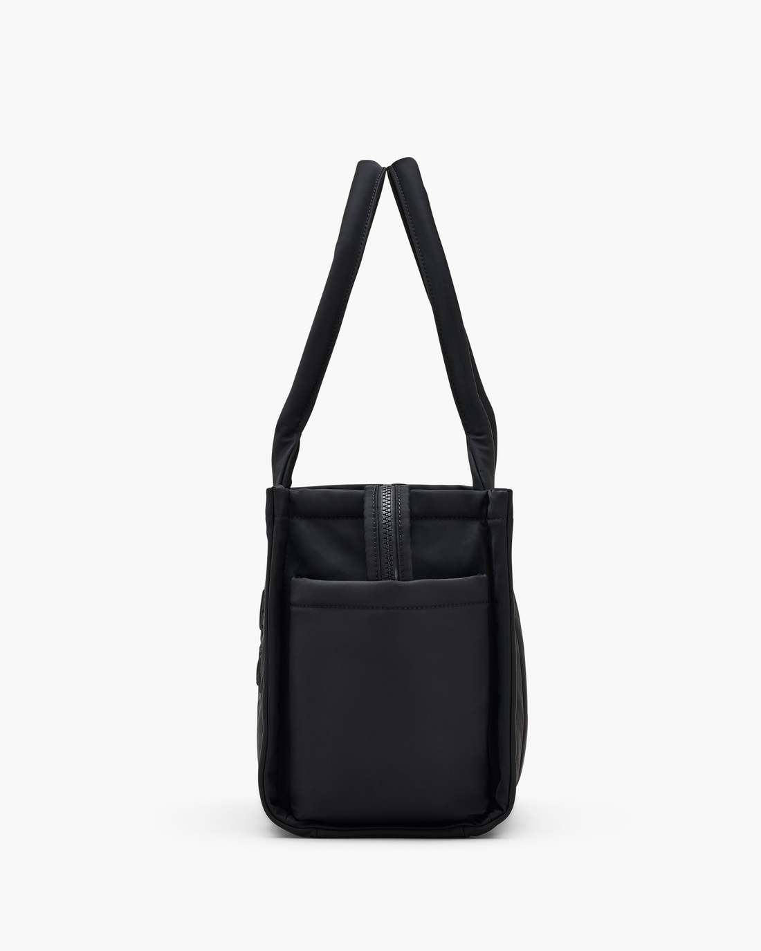 The Puffy Nylon Medium Tote Bag Black