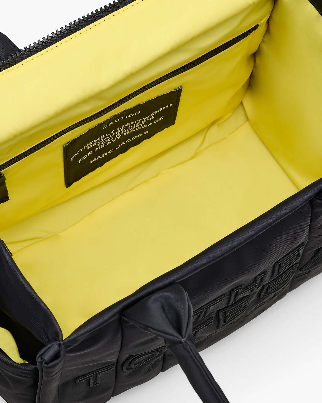 The Puffy Nylon Medium Tote Bag Black