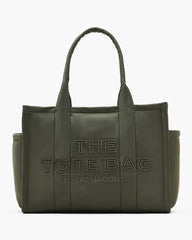 The Puffy Nylon Large Tote Bag Army Green