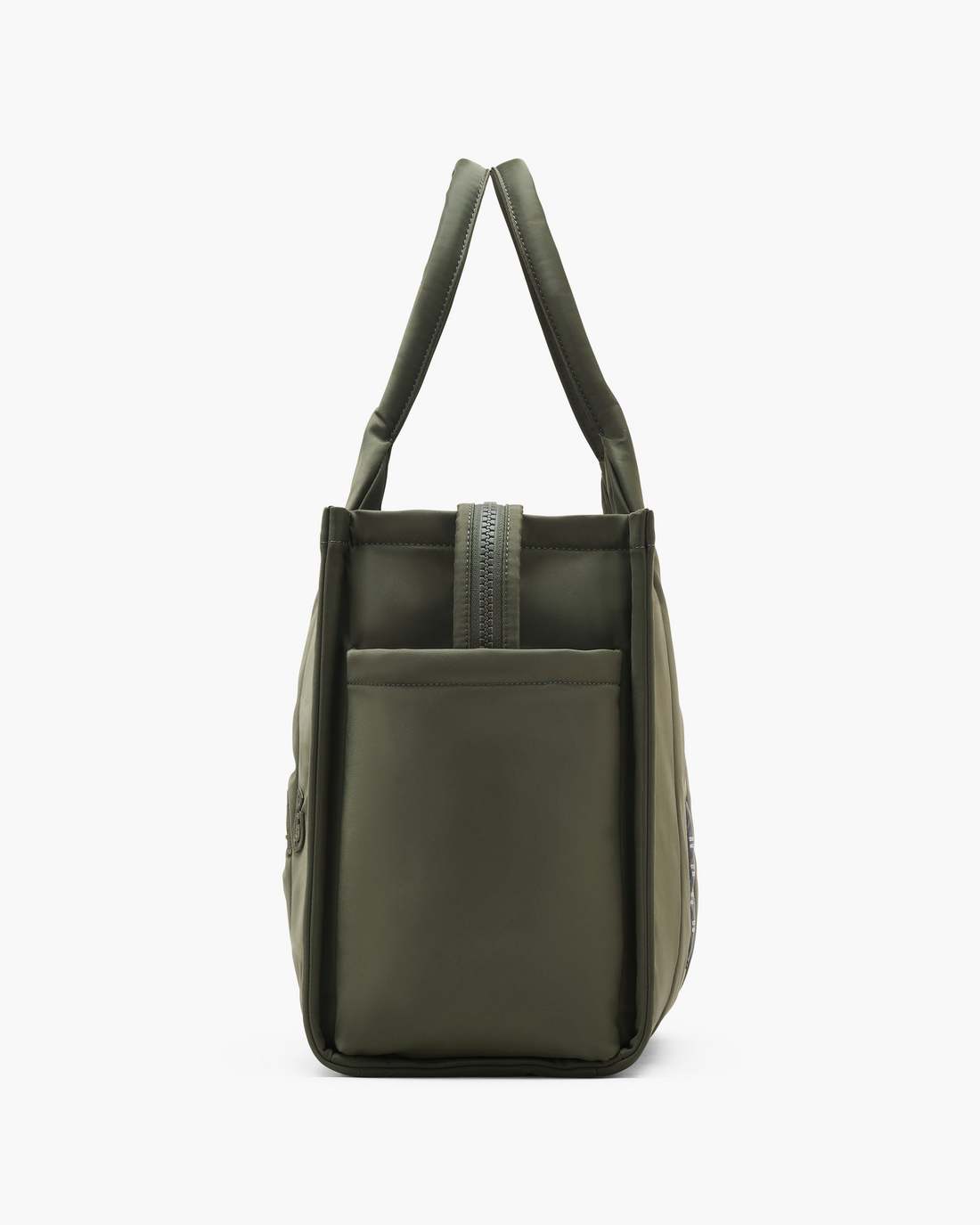 The Puffy Nylon Large Tote Bag Army Green
