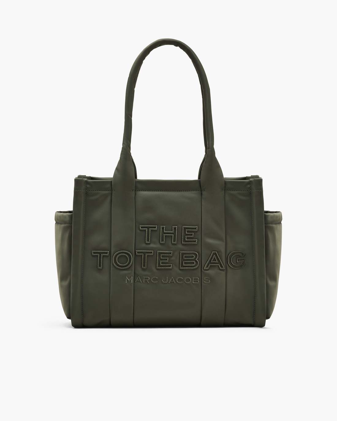 The Puffy Nylon Medium Tote Bag Army Green