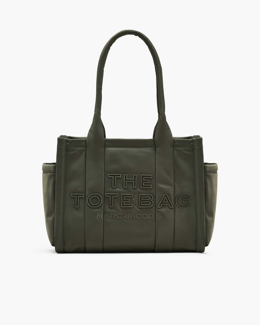 The Puffy Nylon Medium Tote Bag Army Green