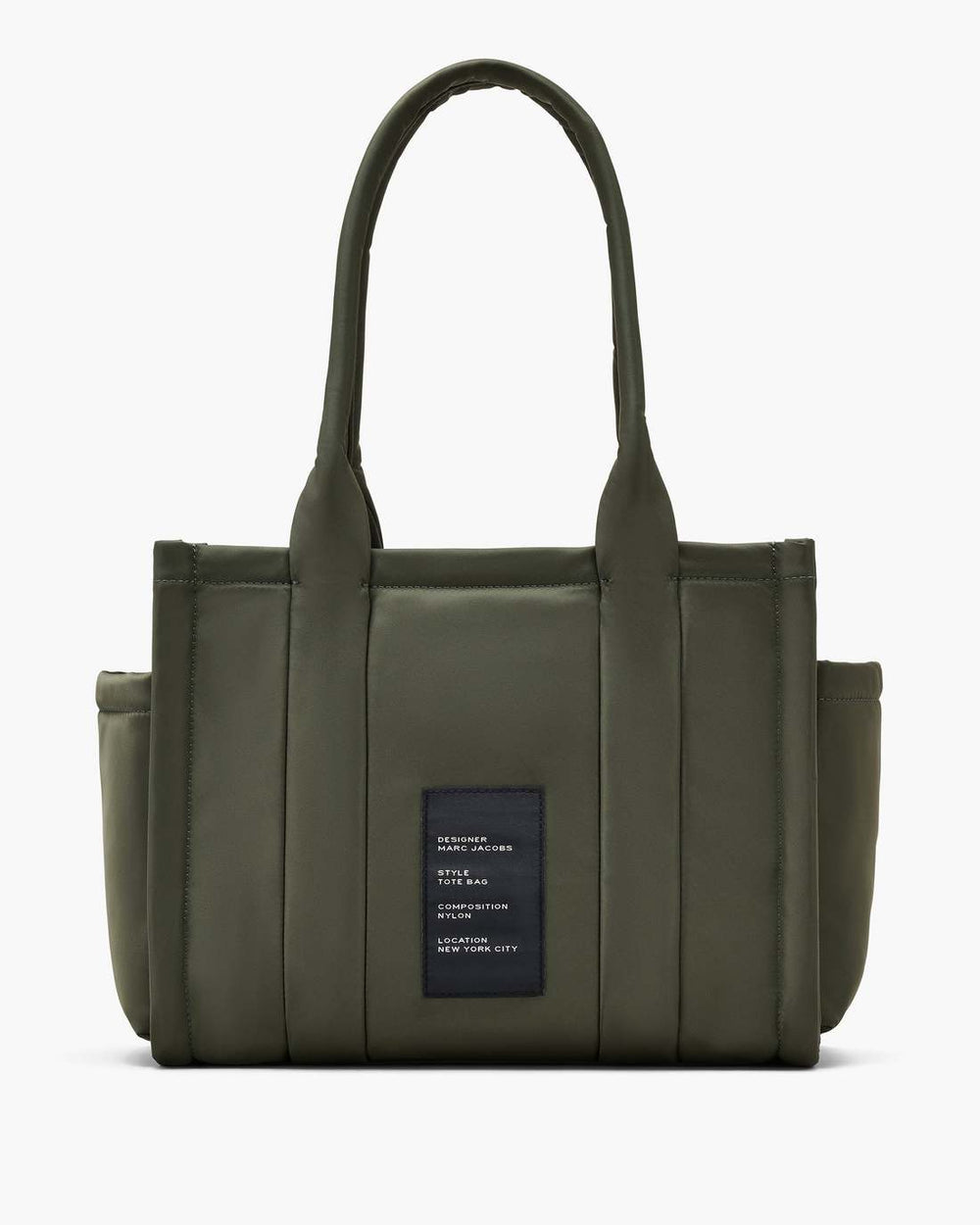 The Puffy Nylon Medium Tote Bag Army Green