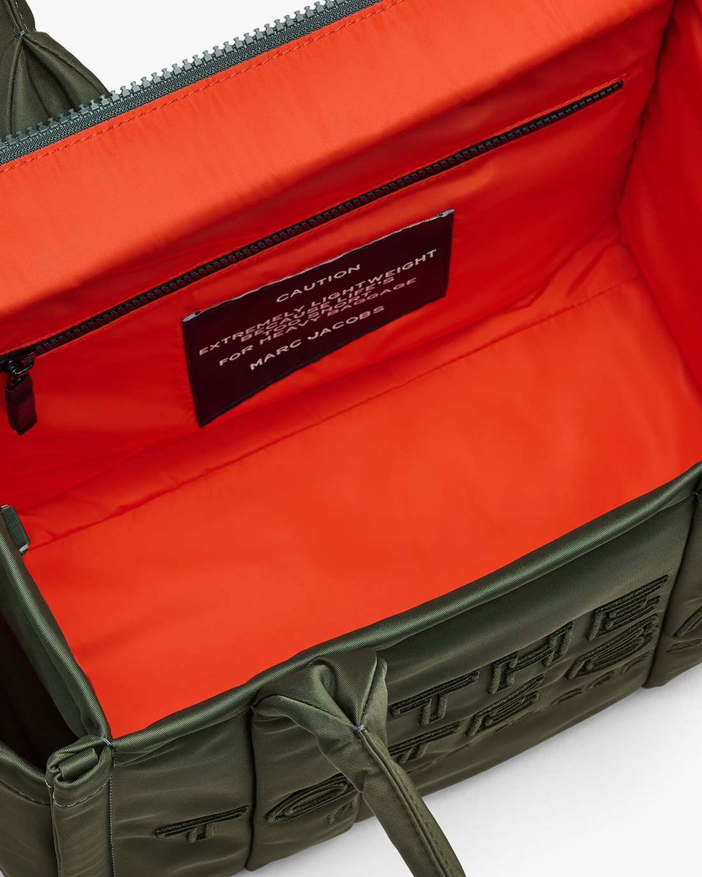 The Puffy Nylon Medium Tote Bag Army Green