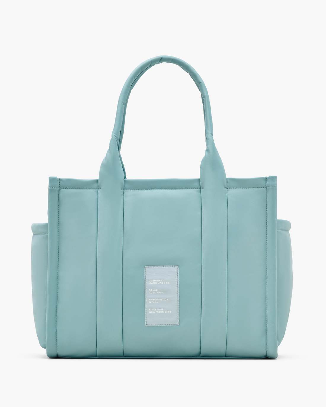 The Puffy Nylon Large Tote Bag Sky Blue