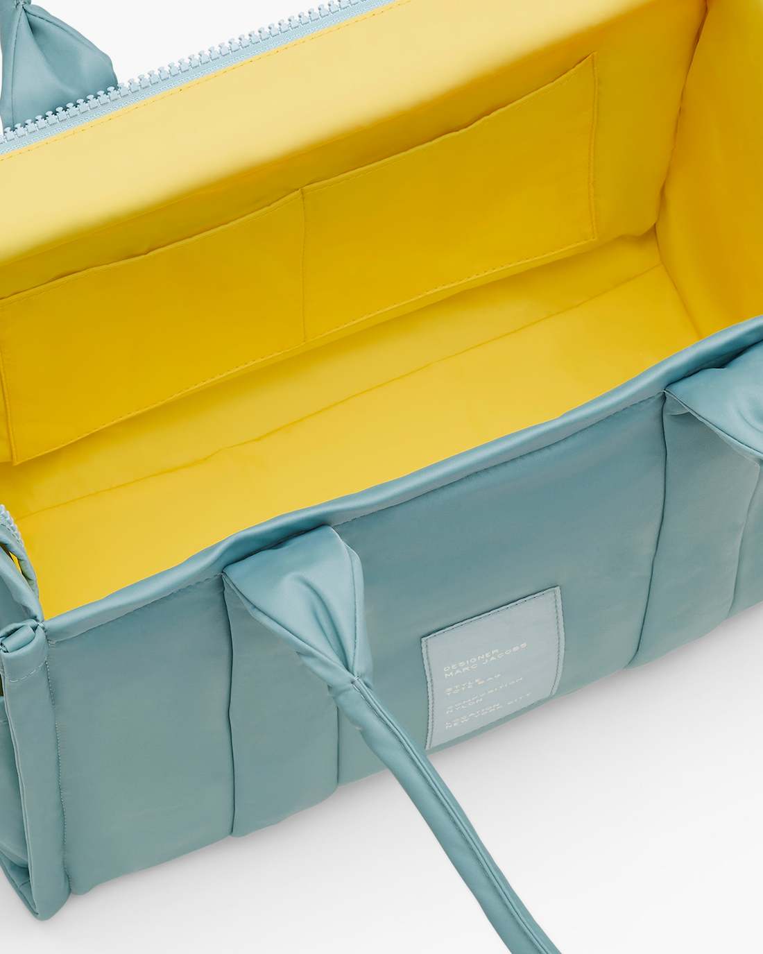 The Puffy Nylon Large Tote Bag Sky Blue