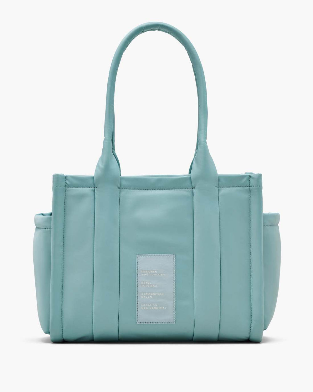 The Puffy Nylon Medium Tote Bag Sky Blue
