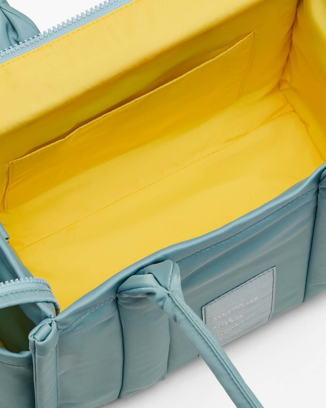 The Puffy Nylon Medium Tote Bag Sky Blue