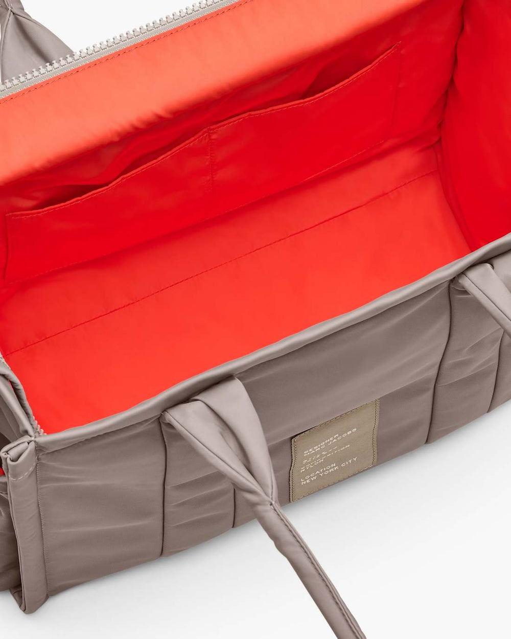 The Puffy Nylon Large Tote Bag Cement