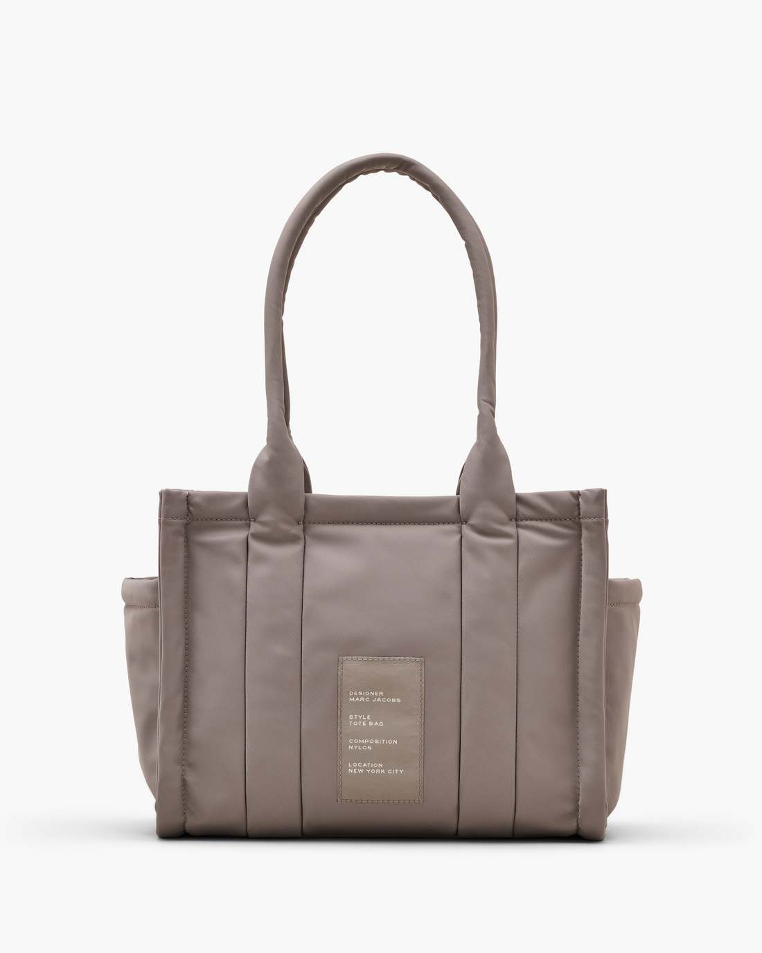 The Puffy Nylon Medium Tote Bag Cement