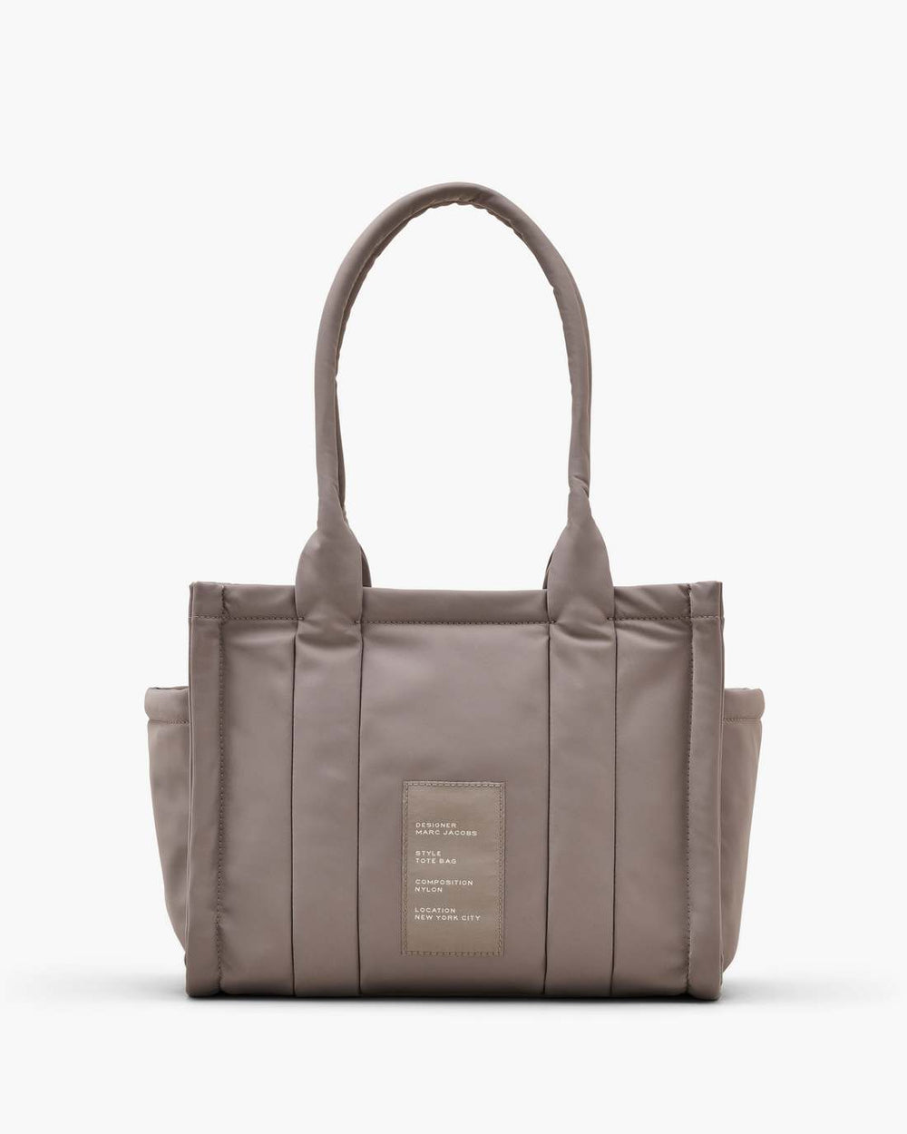 The Puffy Nylon Medium Tote Bag Cement