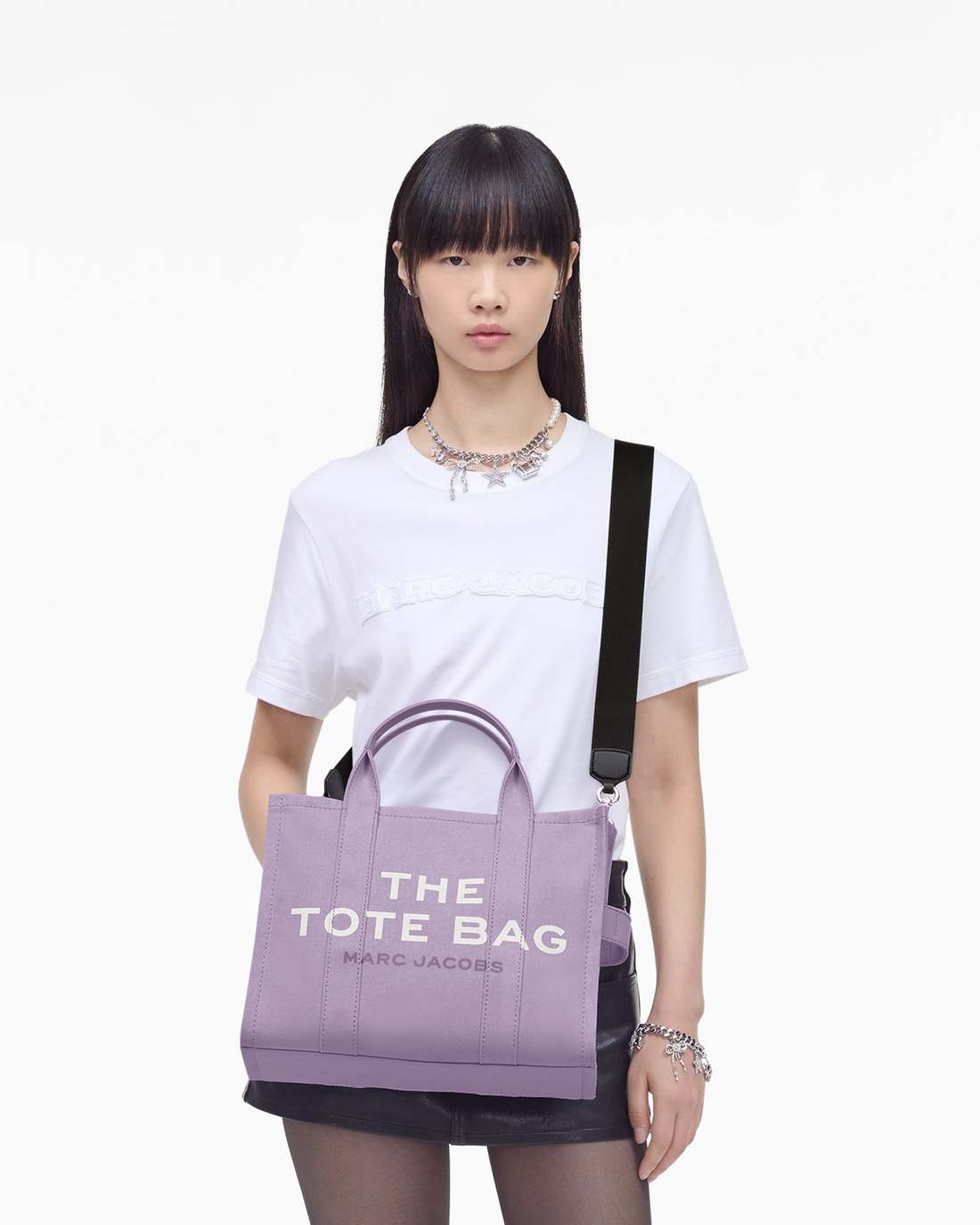 The Canvas Medium Tote Bag Lilac