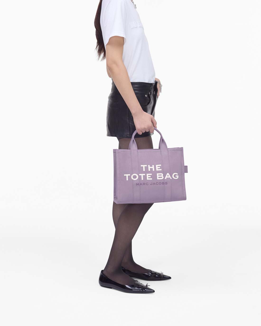 The Canvas Medium Tote Bag Lilac