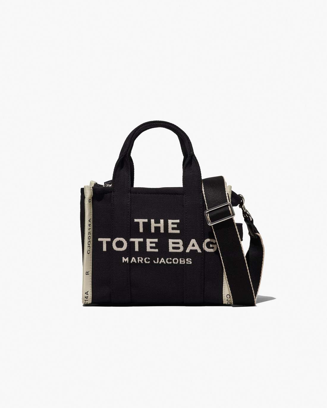 The Jacquard Small Tote Bag Black