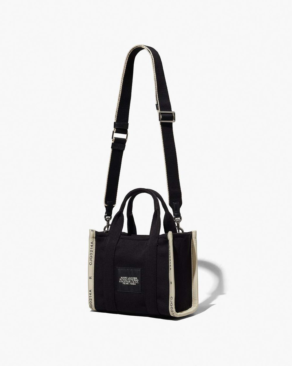 The Jacquard Small Tote Bag Black