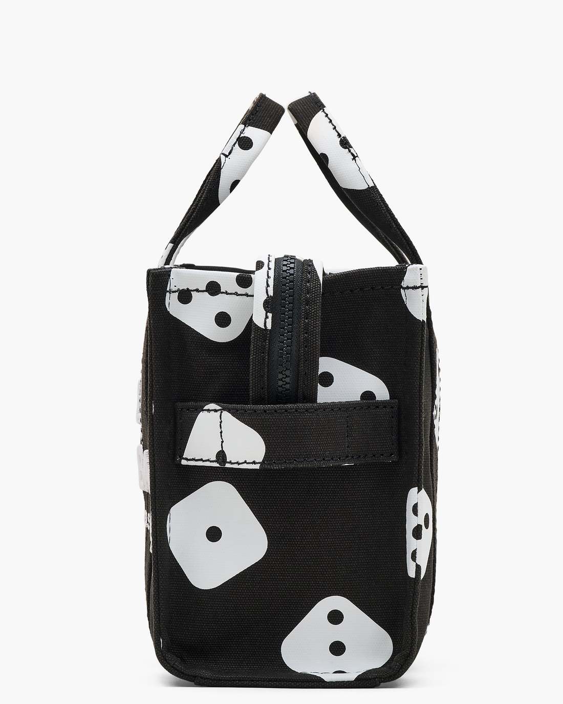 Derrick Adams X Marc Jacobs Canvas Small Tote Bag Black/White