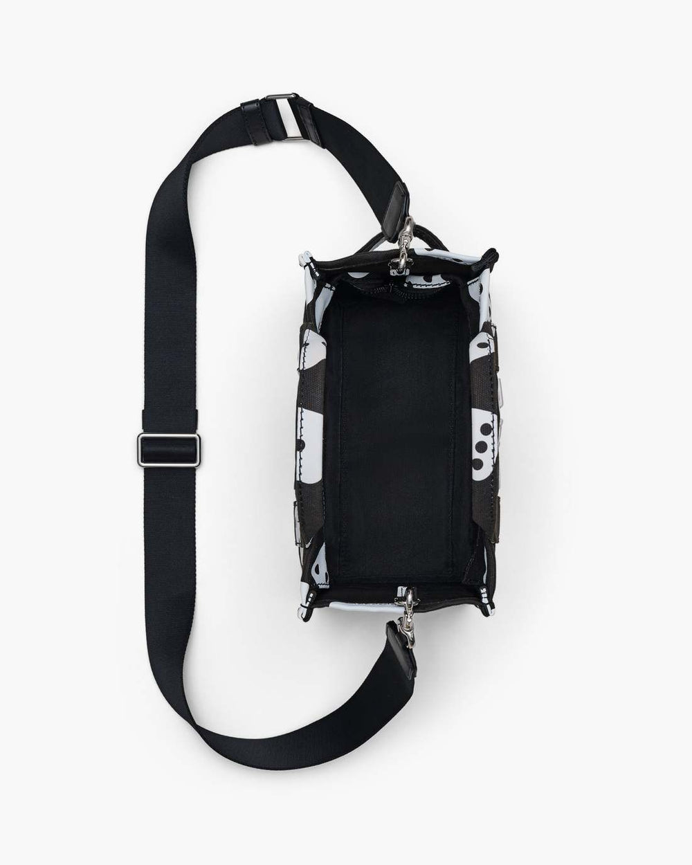 Derrick Adams X Marc Jacobs Canvas Small Tote Bag Black/White