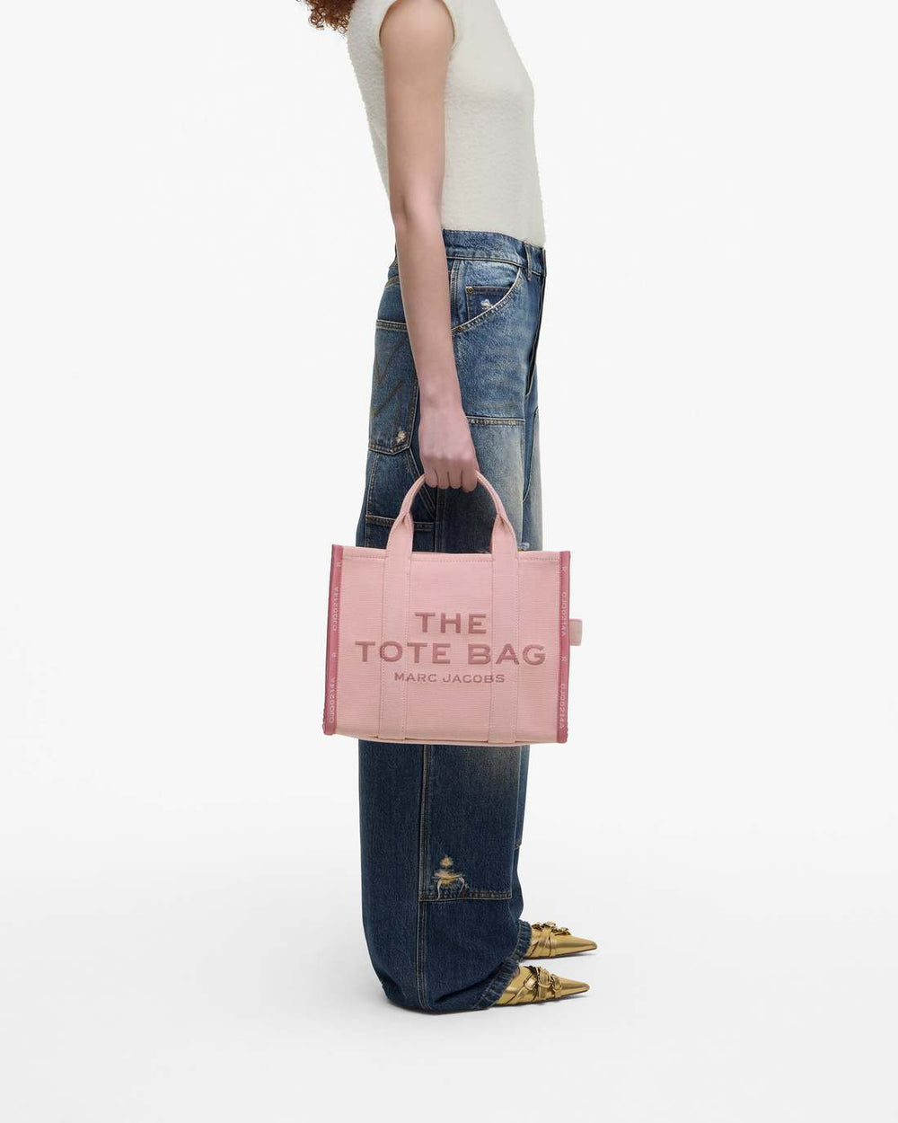The Jacquard Medium Tote Bag Rose
