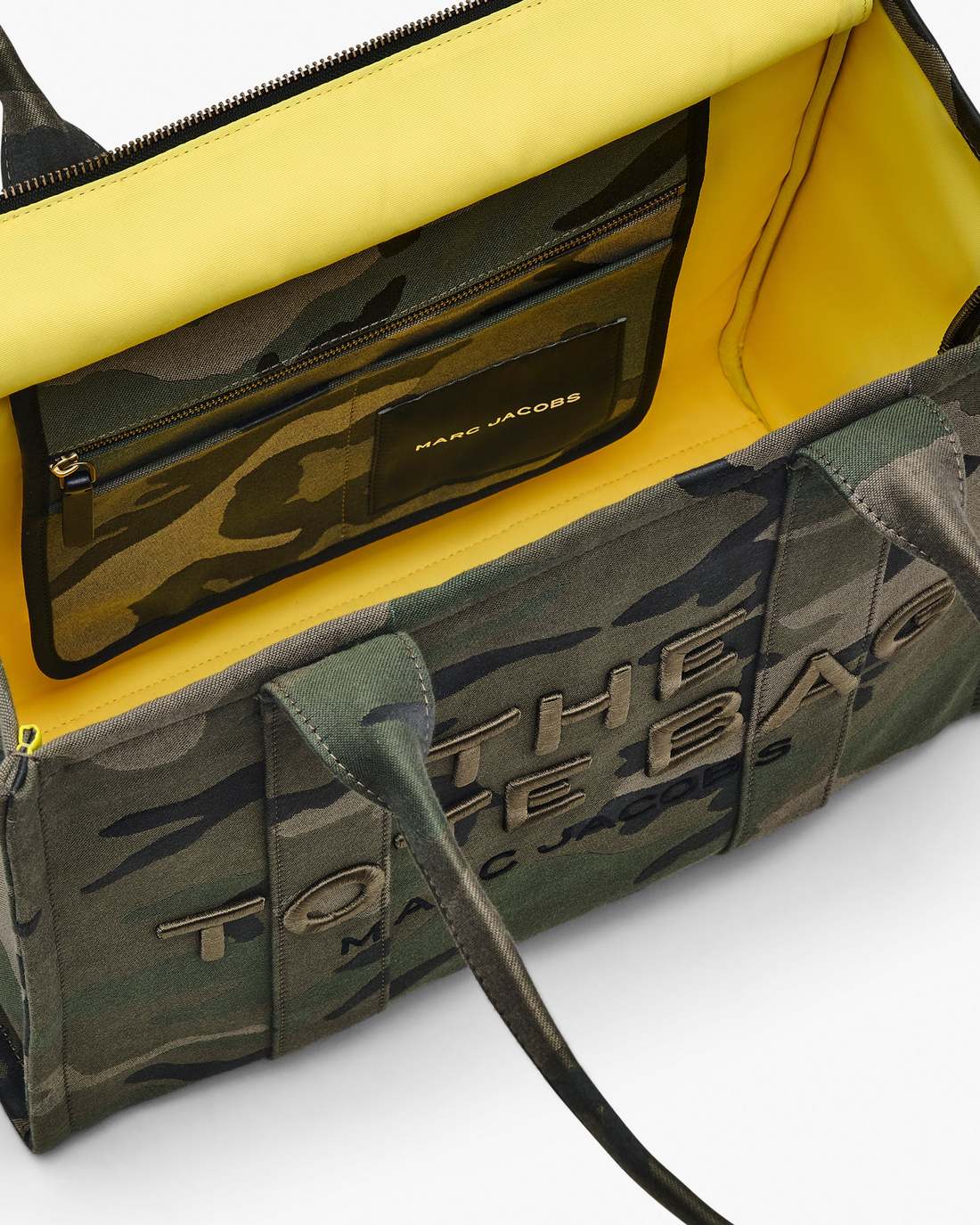 The Camo Jacquard Large Tote Bag Camo Multi