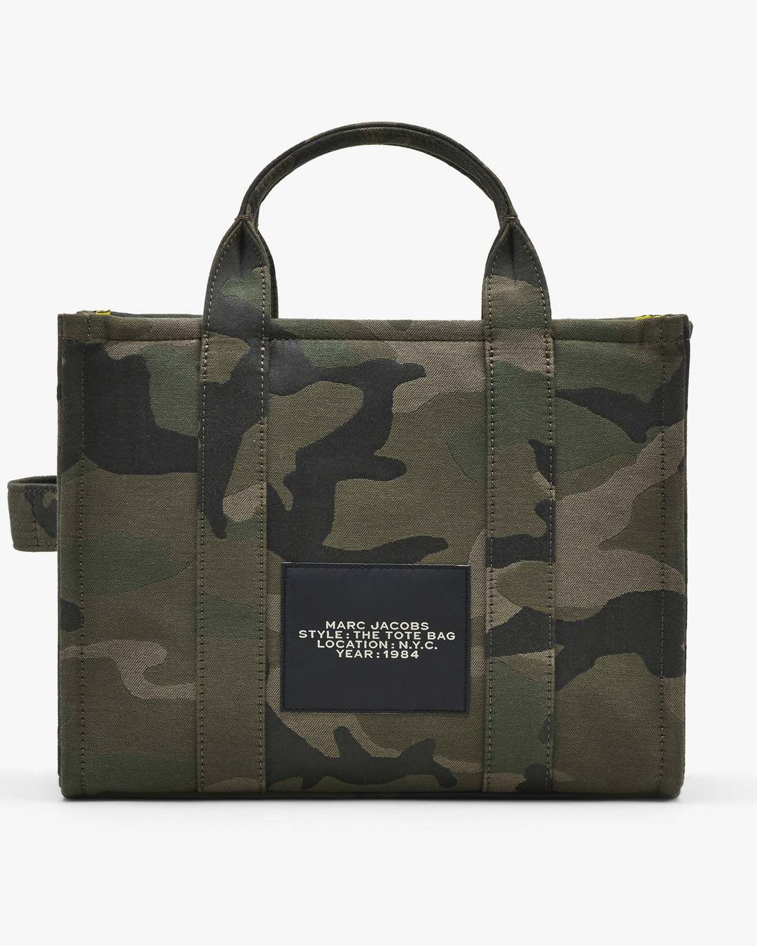 The Camo Jacquard Medium Tote Bag Camo Multi