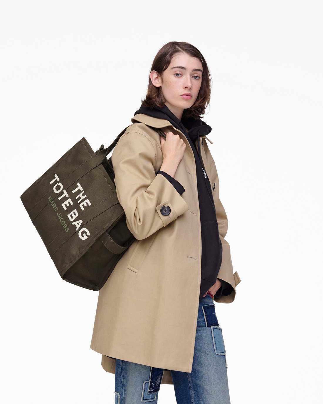 The Canvas Large Tote Bag Forest