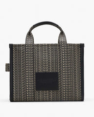 The Monogram Jacquard Medium Tote Bag Beige Multi