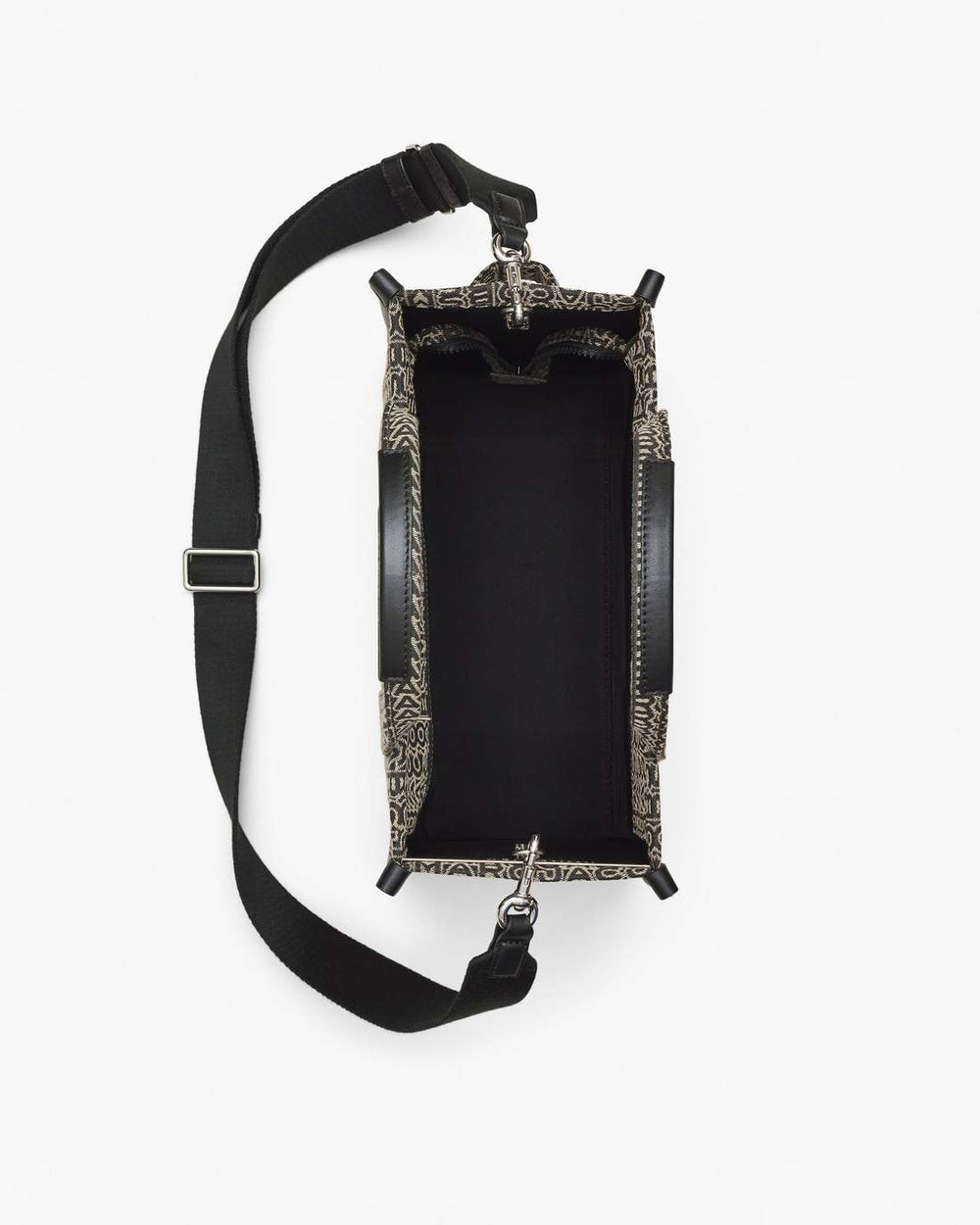 The Monogram Jacquard Medium Tote Bag Beige Multi