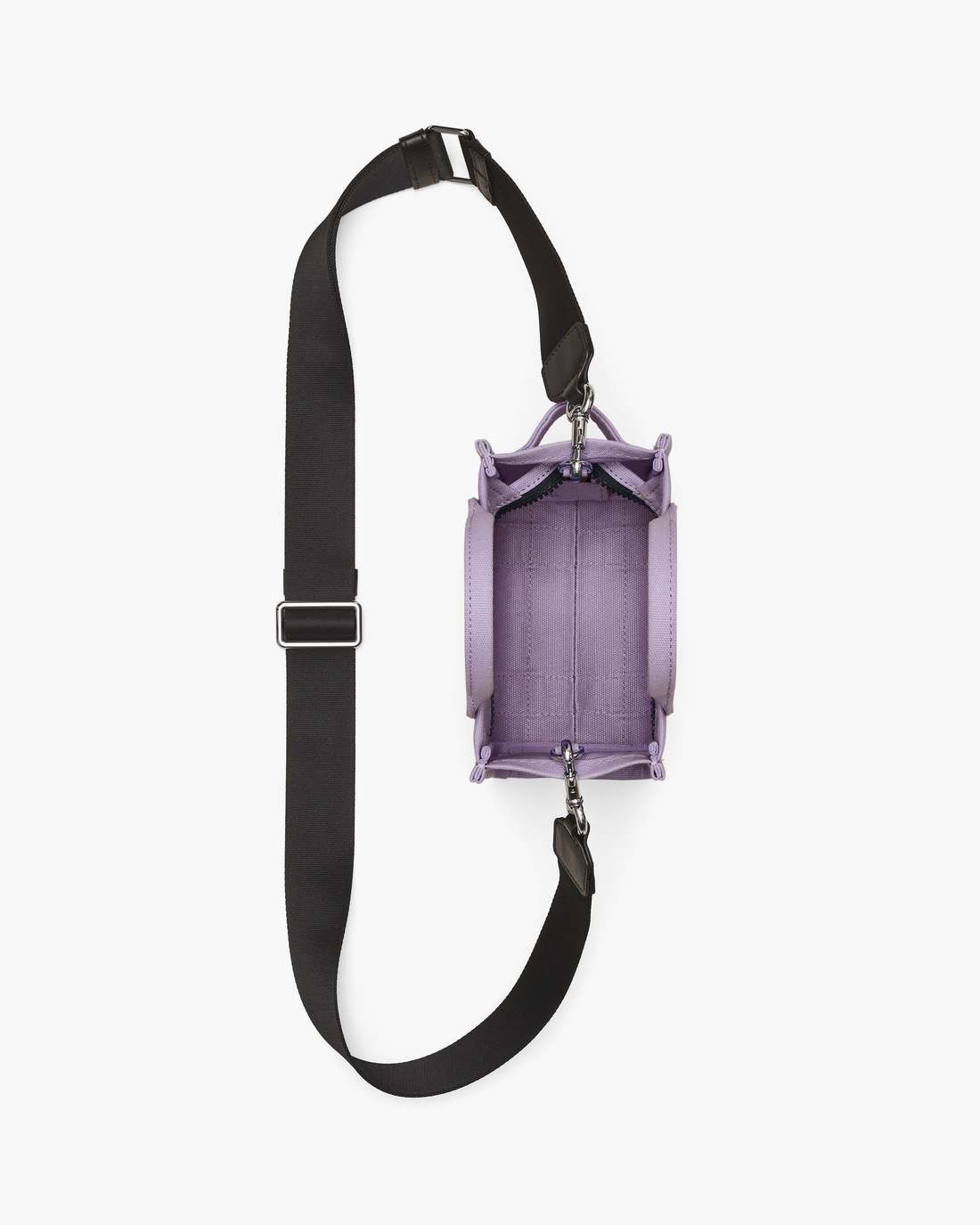 The Canvas Crossbody Tote Bag Lilac