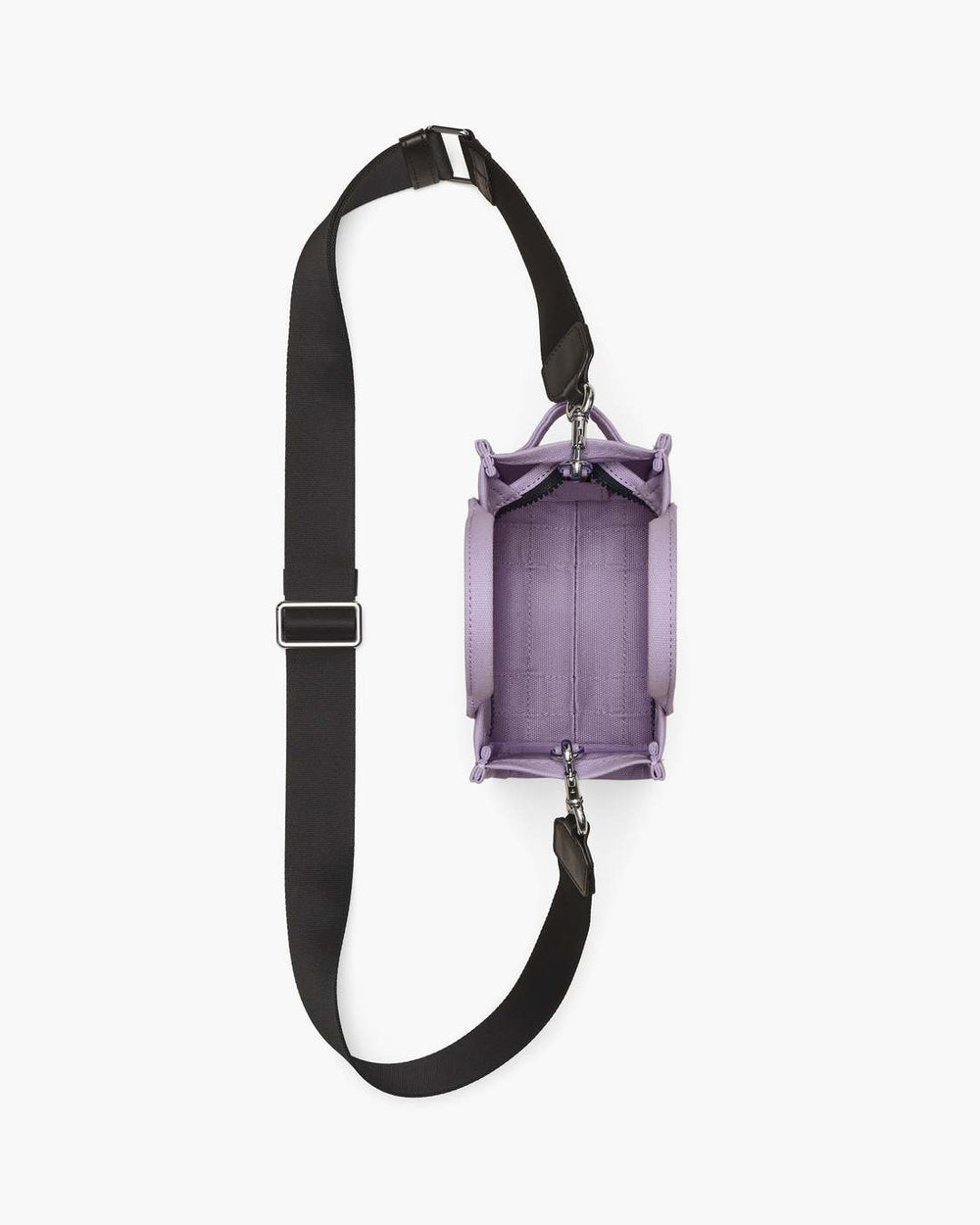 The Canvas Crossbody Tote Bag Lilac
