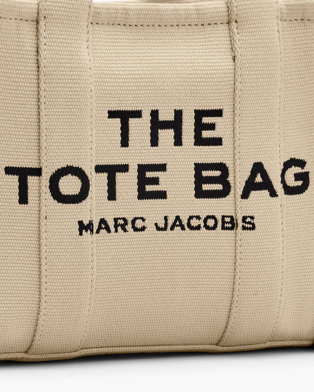 The Jacquard Small Tote Bag Warm Sand