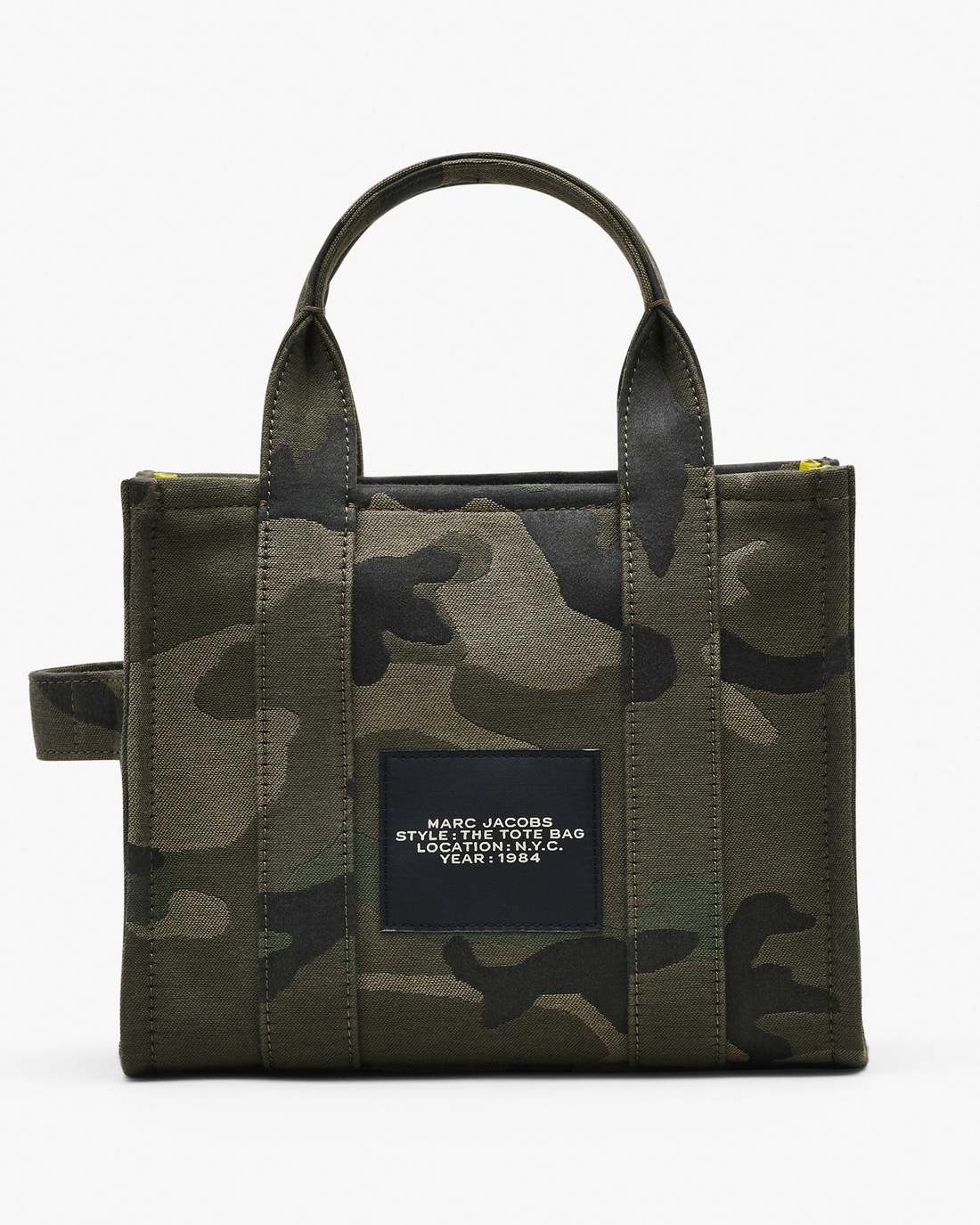 The Camo Jacquard Small Tote Bag Camo Multi