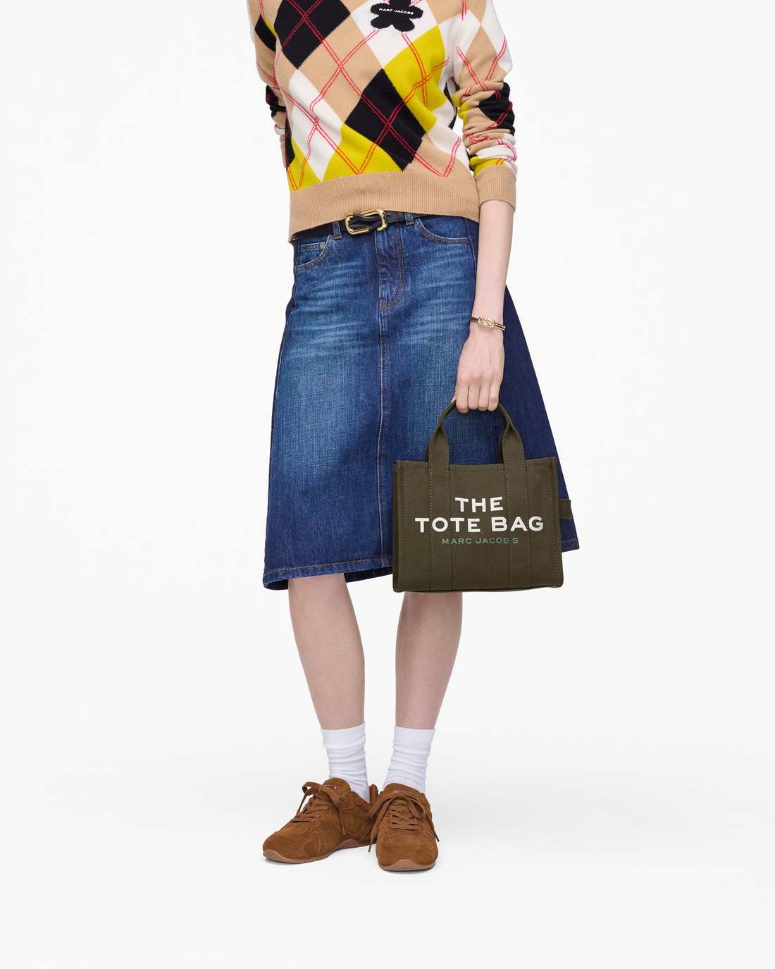 The Canvas Small Tote Bag Forest