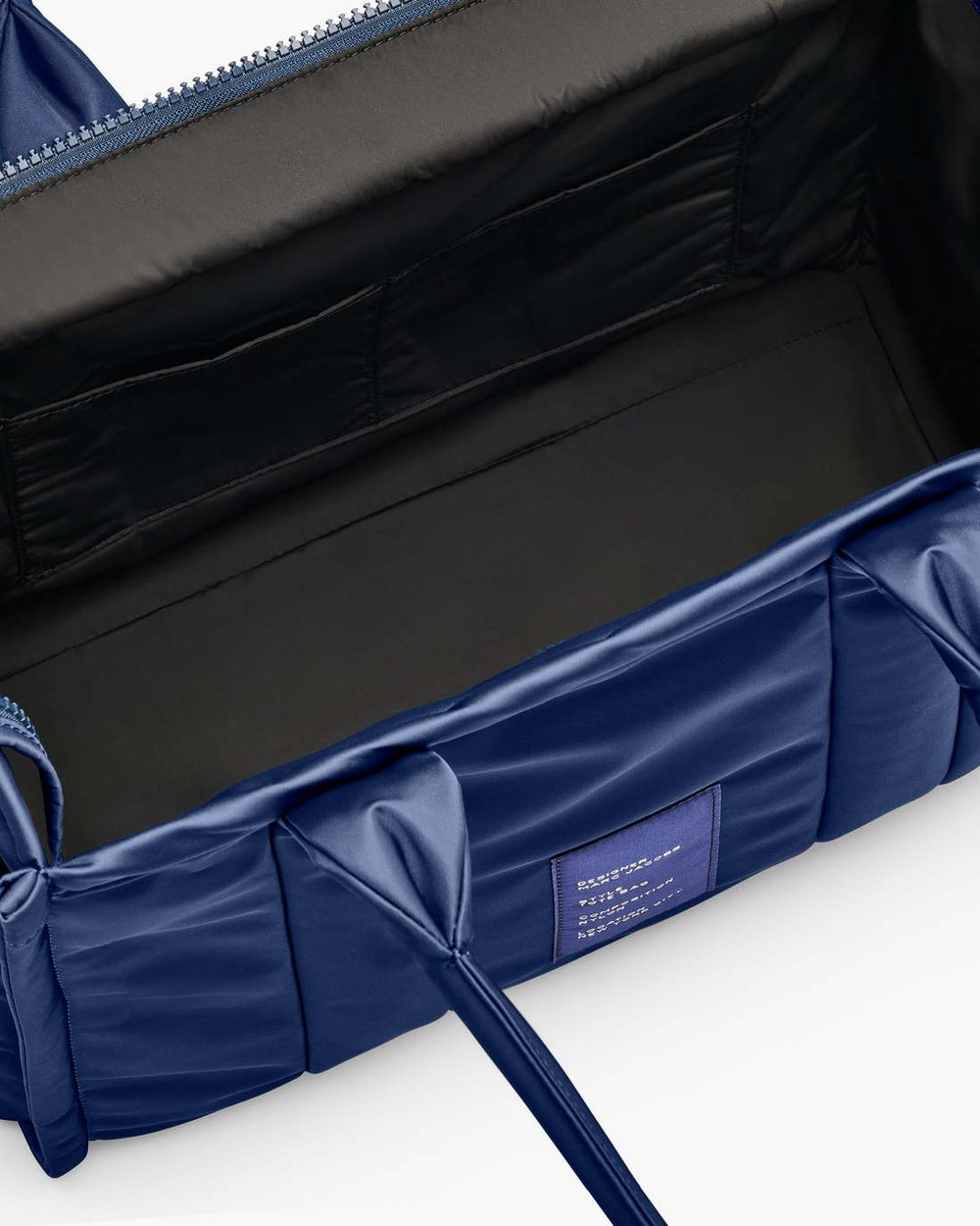 The Puffy Nylon Large Tote Bag Blue Sea