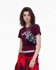 The Trinket Snapshot Convertible Shoulder Bag Navy Multi