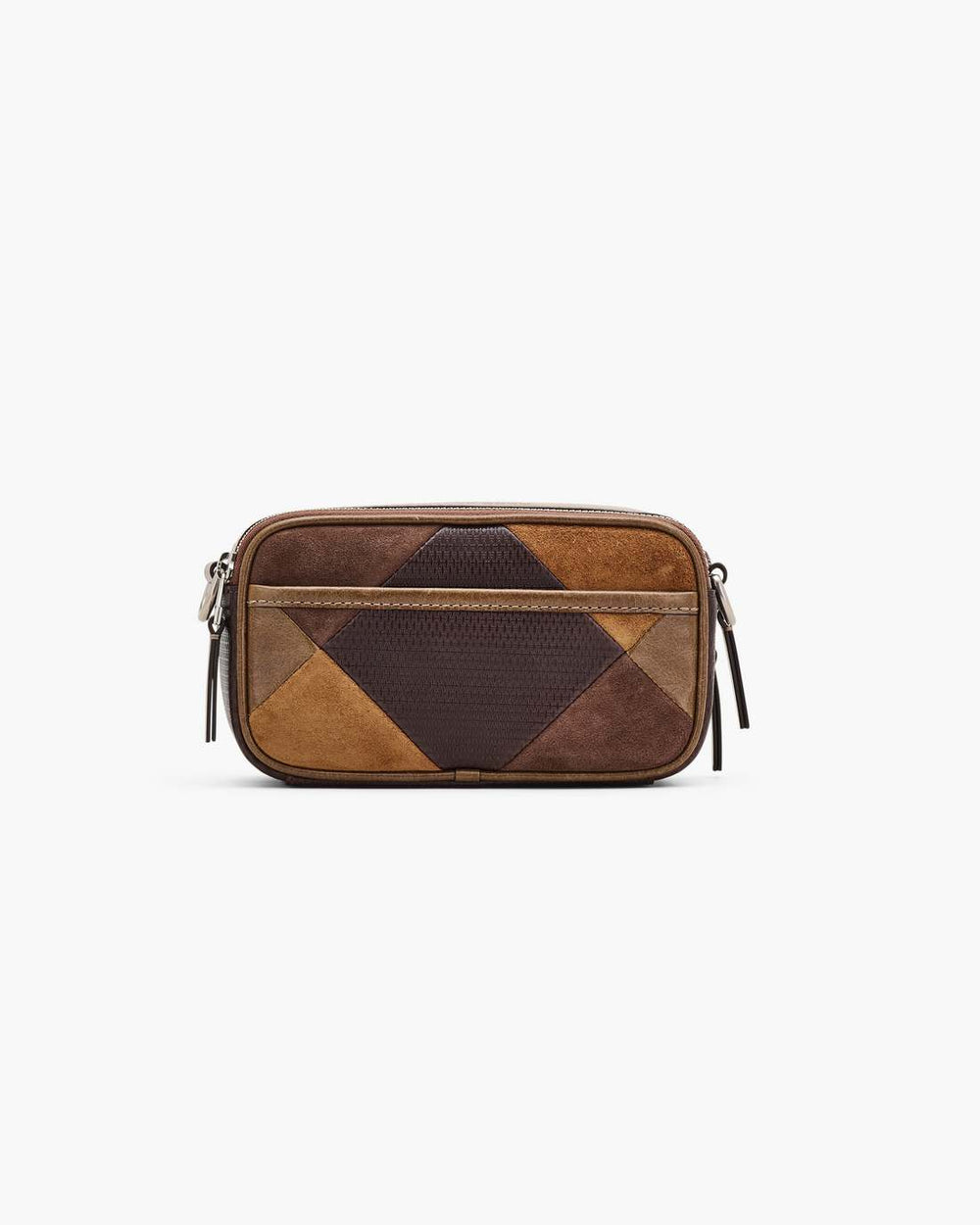 The Suede Patchwork Snapshot Brown Multi