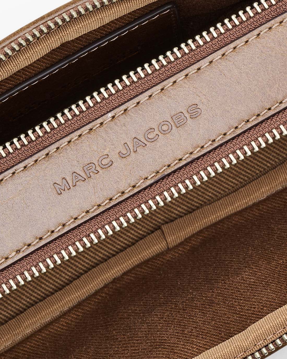 The Suede Patchwork Snapshot Brown Multi