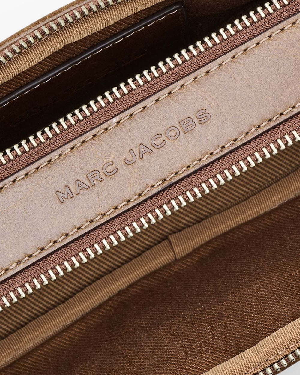 The Suede Patchwork Snapshot Brown Multi