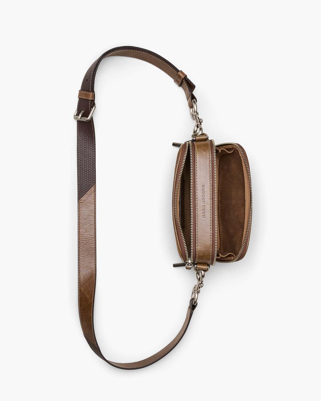 The Suede Patchwork Snapshot Brown Multi