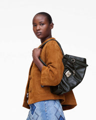 The Cristina Satchel Black