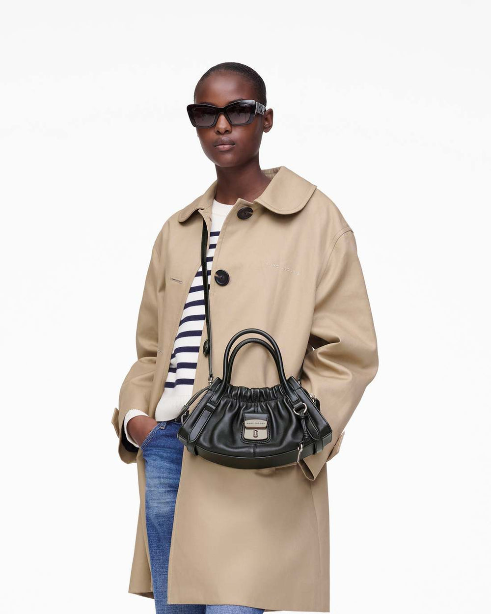 The Cristina Small Satchel Black