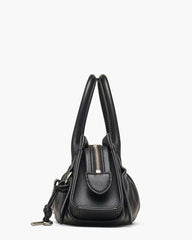 The Cristina Small Satchel Black