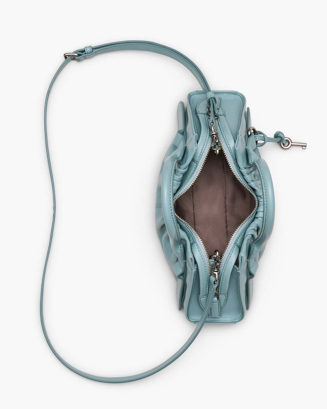 The Cristina Small Satchel Sky Blue