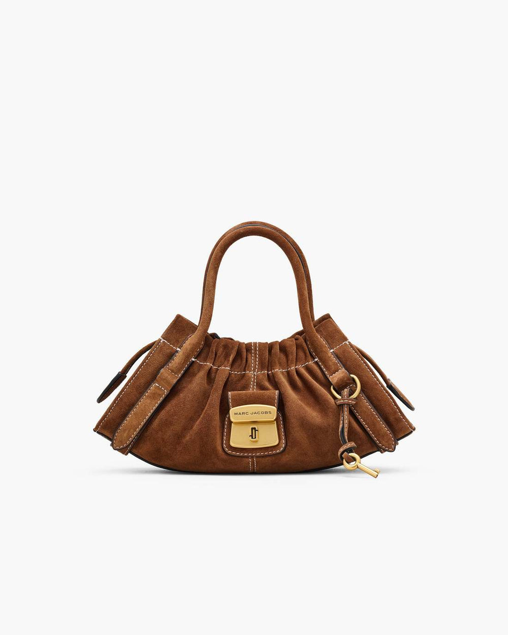 The Suede Cristina Small Satchel Copper