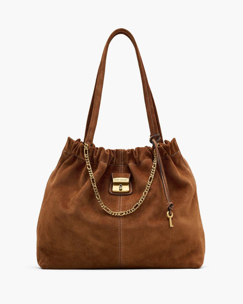 The Suede Cristina Tote Copper