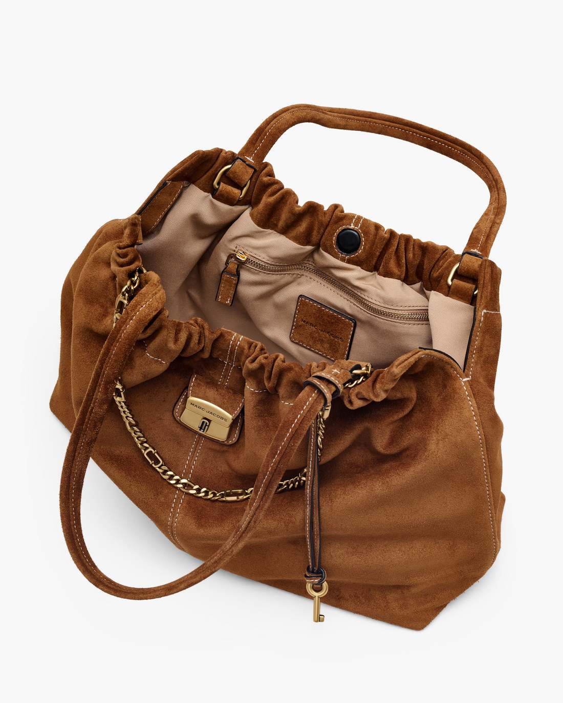The Suede Cristina Tote Copper