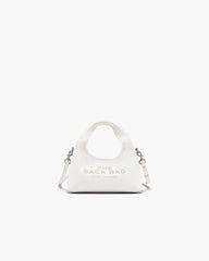 The Micro Crossbody Sack Bag White
