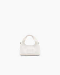 The Micro Crossbody Sack Bag White